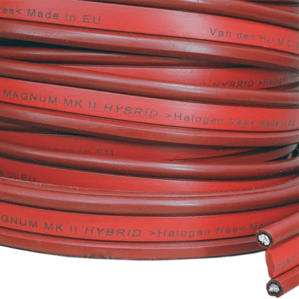 Cavo audio rosso ibrido, marchio Van den Hul