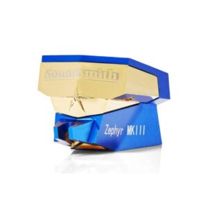 Testina audio blu e oro Soundsmith Zephyr MKIII