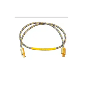 Cavo USB Armonia by Hidiamond con connettori dorati e rivestimento intrecciato