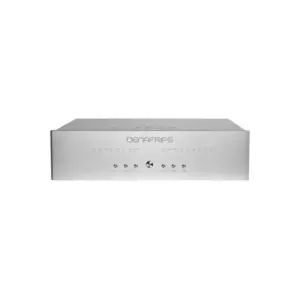 DAC Denafrips TERMINATOR PLUS con pannello frontale argentato e controlli