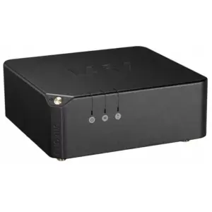 Amplificatore LAiV Crescendo CHORUS con finitura nera e indicatori luminosi frontali