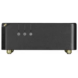 Amplificatore LAiV Crescendo CHORUS visto di lato con tre indicatori luminosi