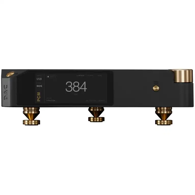 DAC LAiV Harmony 2 R-2R con display e connettori dorati