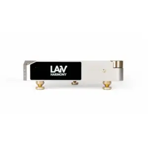 DAC LAiV Harmony R2R con finitura argentata e dettagli dorati