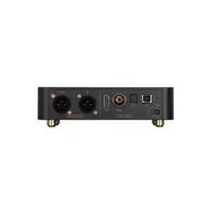 Retro del DAC LAiV Harmony uDAC R2R con porte di connessione