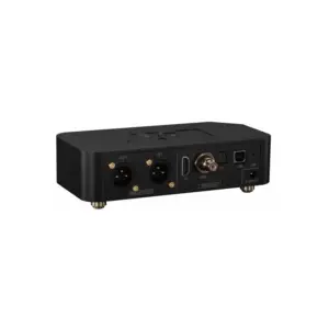 Retro del DAC LAiV Harmony uDAC R2R con porte di connessione visibili