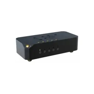 Dispositivo audio DAC con pannello superiore e connettori frontali