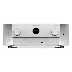 Amplificatore Marantz CINEMA 50 S2 con pannello frontale argentato e manopole di controllo