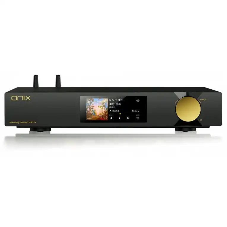 Trasportatore di streaming ONIX Zenith XMT20 con schermo e controlli frontali