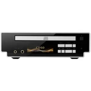 Lettore CD Shanling CD50 con pannello frontale nero e display centrale